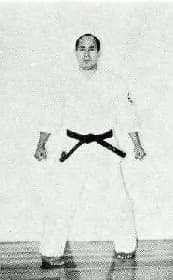 Sanchin Dachi — front view